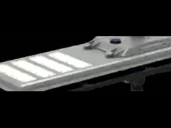 সৌর প্যানেল সহ LED স্ট্রিট লাইট 100W 1.5W লুমাইলেডস 3030SMD ইন্টেলিজেন্ট কন্ট্রোল সিস্টেমের সাথে