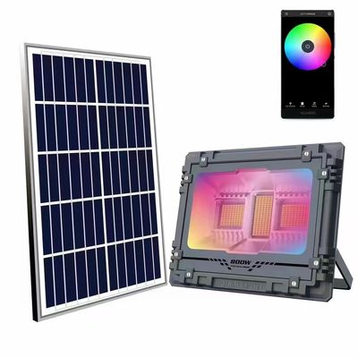 60w ~ 800w LED সোলার স্ট্রিট ফ্লাড লাইট রিমোট সৌর চালিত ফ্লাড লাইট সহ