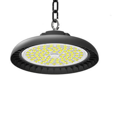 ইন্ডাস্ট্রিয়াল LED UFO হাই বে লাইট 200W ডাই-কাস্ট অ্যালুমিনিয়াম টেকসই ওয়ার্কশপ আলো