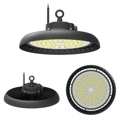 195~208lm/W LED হাই বে লাইট 100W 150W 200WUFO গুদাম আলো উচ্চ দক্ষতা