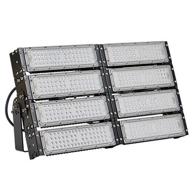 ফুটবল স্টেডিয়াম স্পোর্টস ফিল্ডের জন্য 400W LED ফ্লাড লাইট উচ্চ আলোকসজ্জা ফ্লাক্স 54000-56000lm IP65 জলরোধী