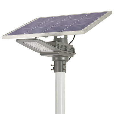 ইন্টিগ্রেটেড 40W LED সোলার স্ট্রিট লাইট পলিক্রিস্টালিন সিলিকন সোলার প্যানেল সহ