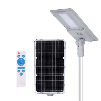 অটো ডিমিং রিমোট কন্ট্রোল সহ 100W আইপি 65 সোলার এলইডি স্ট্রিট লাইট