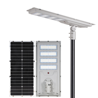 সৌর LED স্ট্রিট ল্যাম্প বাণিজ্যিক বাগান বহিরঙ্গন আলো গতি সেন্সর রাস্তা ঐচ্ছিক