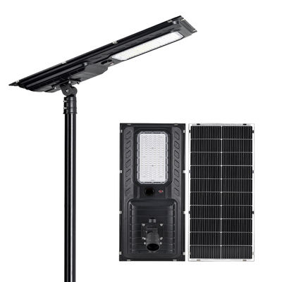 গ্রামের রাস্তার জন্য IP65 180lm/W অল ইন ওয়ান সোলার স্ট্রিট লাইট 200W 300W 400W